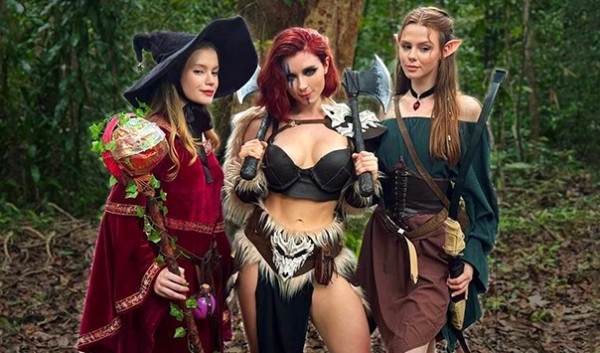 К алкашам приходит белочка, а к нам с вами русское порно в стиле фэнтези